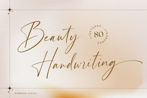 Beauty Handwriting: A Free-Flowing Script for Authentic Design