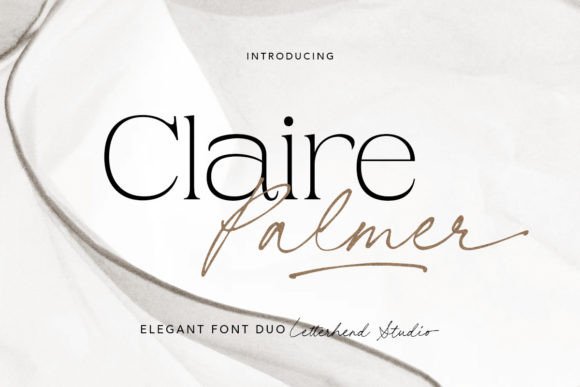 Claire Palmer: A Font Duo That Balances Elegance and Function