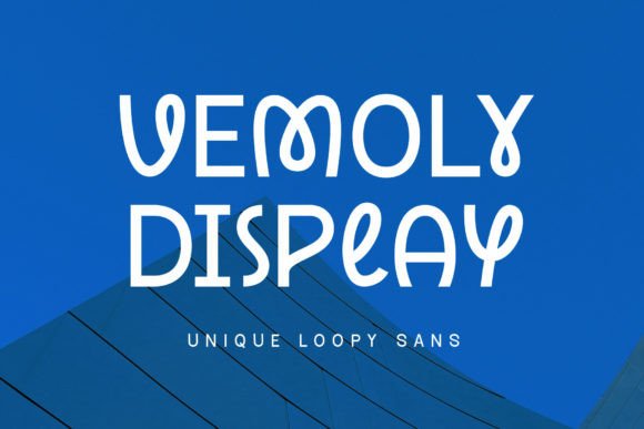 Discover the Charming Versatility of the Vemoly Display Font