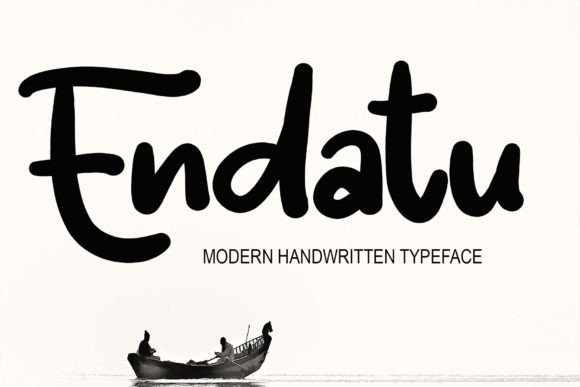 Endatu: The Playful Handwritten Font for Modern Creators
