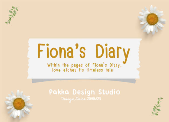 Fionas Diary: Capturing Fairy Tale Grace in Your Designs