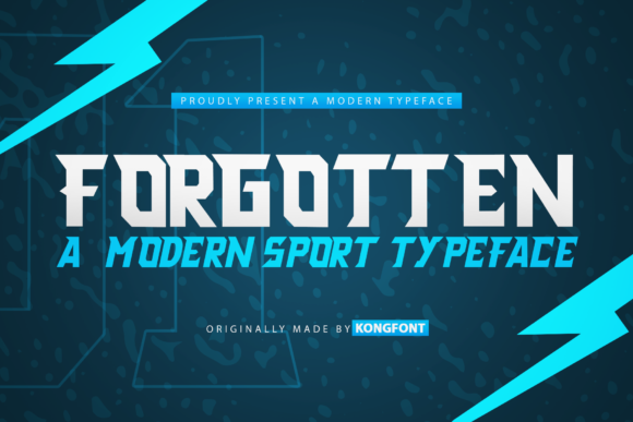 Forgotten: A Display Font That Balances Modern Edge with Whimsical Charm