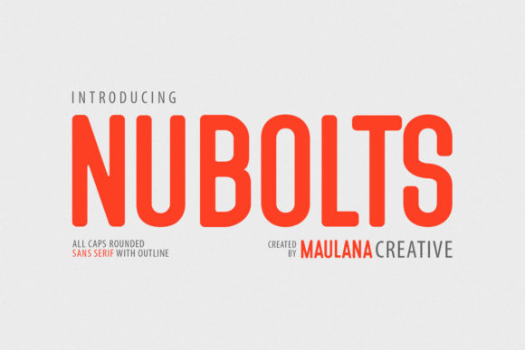 Nubolts: The Bold, Modern Typeface for High-Impact Projects
