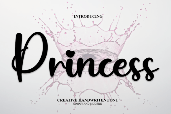Princess: A Handwritten Font for Authentic Brand Storytelling