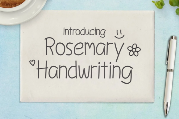 Rosemary Handwriting: A Font That Feels Like a Friendly Conversation