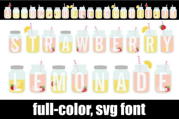 Strawberry Lemonade: A Fresh Twist on Modern Typography
