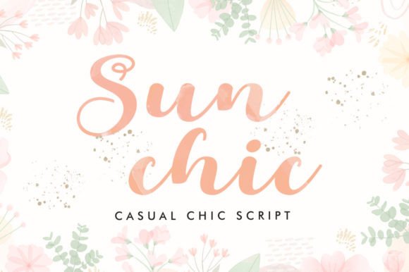 Sunchic: A Bold Script Font That Brings Warmth to Your Brand