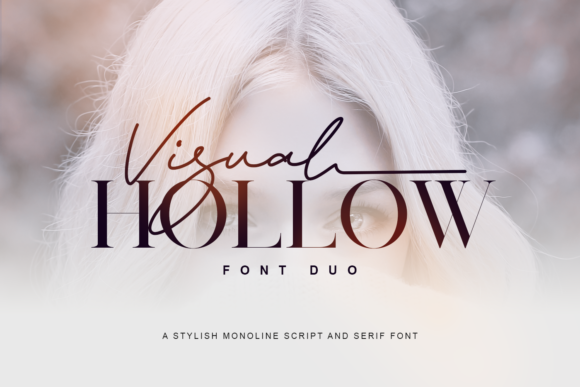 Visual Hollow: Where Serif Meets Script for Standout Design