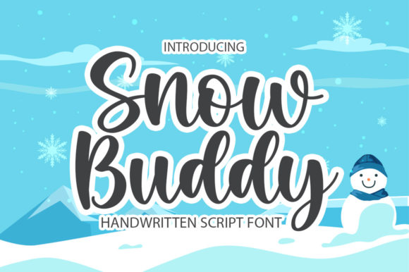 Why Snow Buddy is the Handwritten Font Your Brand Needs